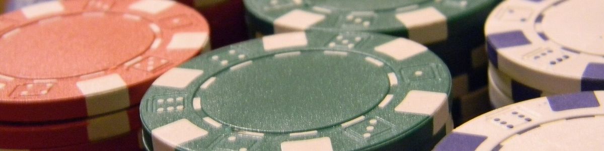 Pilhas de fichas de casino